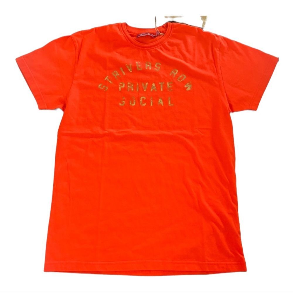 Strivers Row Private Social Orange T-Shirt Medium
